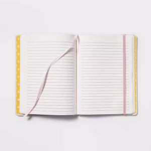 240 Sheet College Ruled Journal 7.75"x5.5" Bookbound Floral - Threshold™ - Image 3